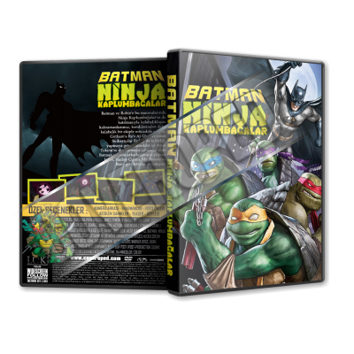 Batman Ninja Kaplumbağalar - 2019 Türkçe Dvd Cover Tasarımı